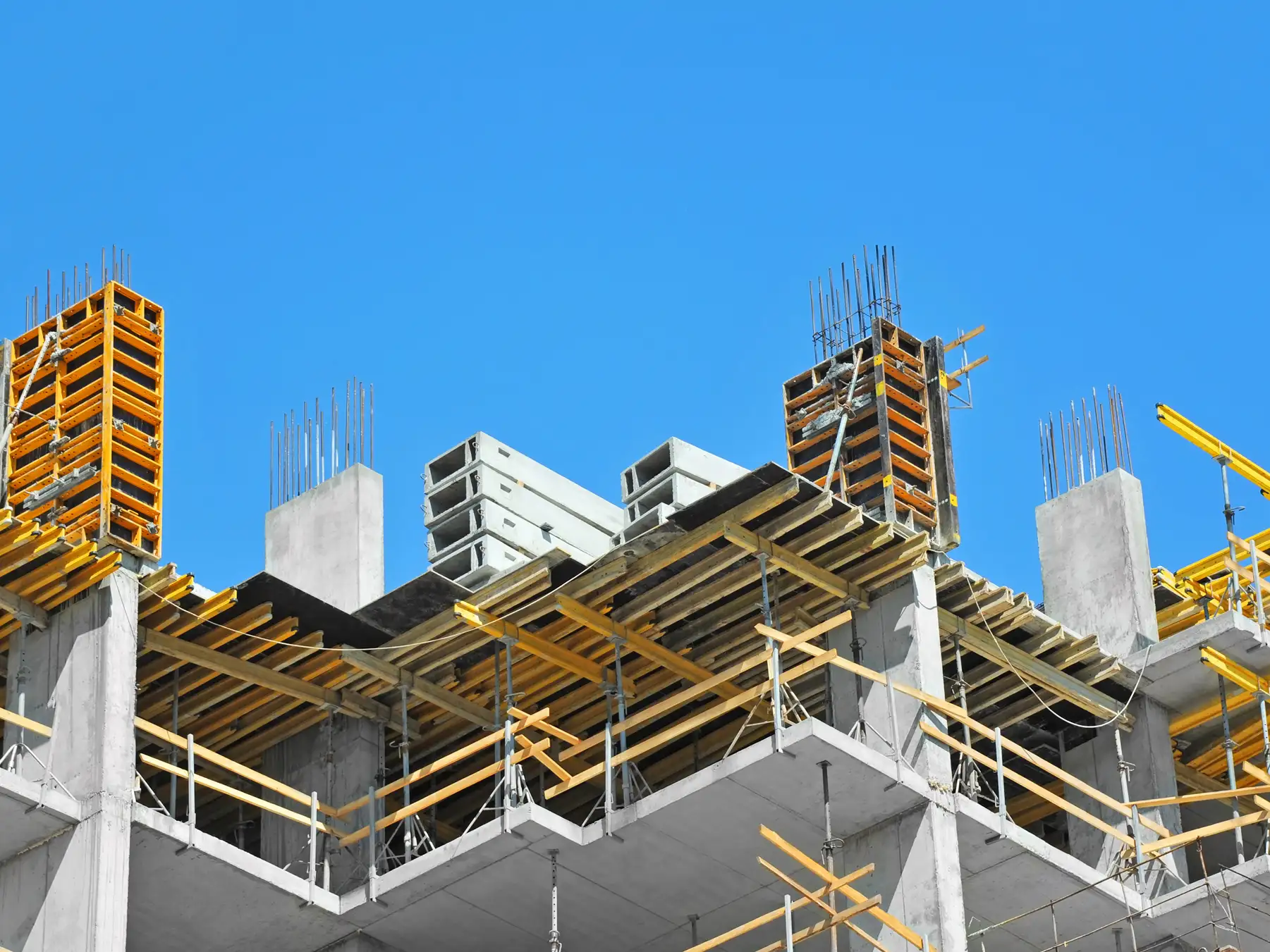Site work progress